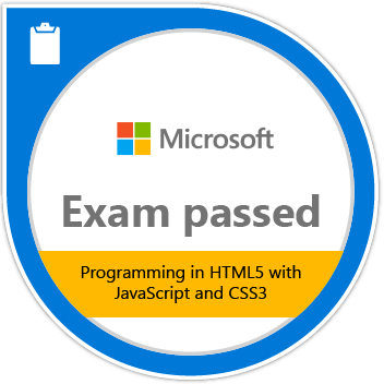 Exam Passed Badge